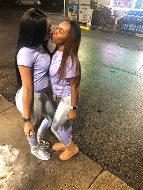 Ebony lesbian kisses her milf girlfriend after having an argument. . Pussy suck lesbian